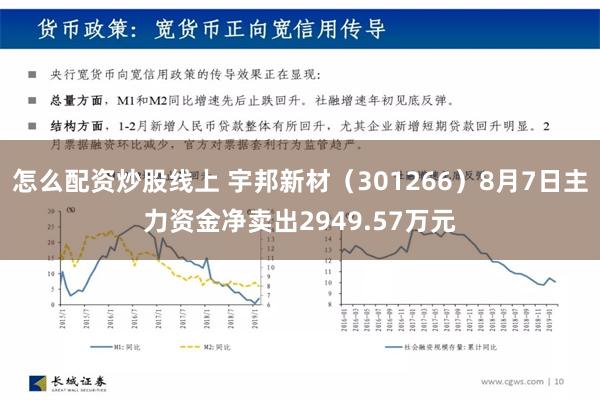 怎么配资炒股线上 宇邦新材（301266）8月7日主力资金净卖出2949.57万元