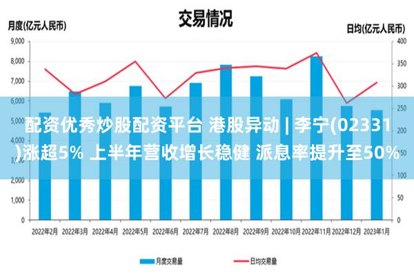 配资优秀炒股配资平台 港股异动 | 李宁(02331)涨超5% 上半年营收增长稳健 派息率提升至50%