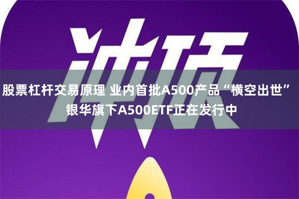 股票杠杆交易原理 业内首批A500产品“横空出世”  银华旗下A500ETF正在发行中