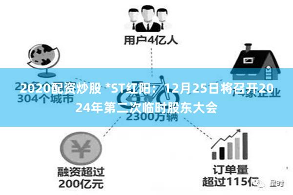 2020配资炒股 *ST红阳：12月25日将召开2024年第二次临时股东大会